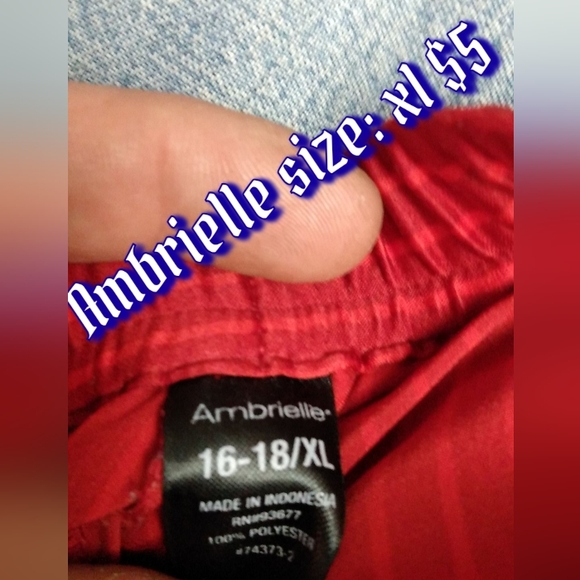 AMBRIELLE SLEEP PANTS SIZE: L - Picture 2 of 2